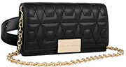 ideal of sweden tsantaki cecile multi chain bag universal quilted black gold idccbaw21 346 photo
