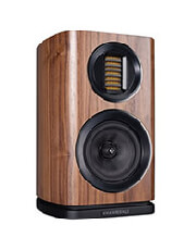 wharfedale evo 41 walnut ixeia zeygos photo