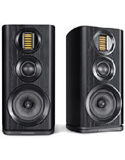 wharfedale evo 42 black oak ixeia zeygos photo