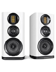 wharfedale evo 42 white oak ixeia zeygos photo