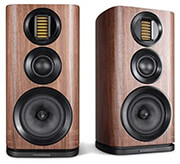 wharfedale evo 42 walnut ixeia zeygos photo