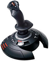 joystick thrustmaster t flight stick x for pc ps3 black photo