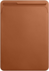apple leather sleeve mpu12 for apple ipad pro 105 saddle brown photo