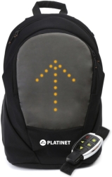 platinet pto156led led biker s laptop backpack 156 with led light photo
