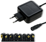 qoltec 51566 universal power adapter 45w 8 plugins photo