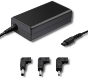qoltec 51757 power adapter designed for asus 65w 3 plugs power cable photo