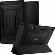 spigen rugged armor pro case for samsung tab s7 plus 124 t970 t976 black photo