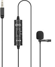 boya by m1s m1 smart wired mic universal lavalier microphone 35mm for phone laptop camera photo