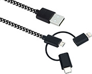 sandberg 3in1 lightning micro usb usb c 1m 441 01 photo