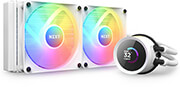 nzxt kraken 240 rgb water cooling lcd white photo