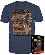 funko boxed tee marvel black panther wakanda forever t shirt m photo