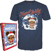 funko boxed tees disney holiday santa mickey l photo