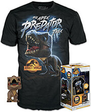 funko pocket pop tee child jurassic world dominion t rex vinyl figure and t shirt s photo