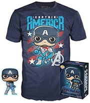 fpptee child marvel captain america special edition bobble head vinyl figure 4cm t shirtm photo