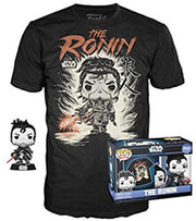 fpteeadult disney star wars visions the roninspedit bobble head vinyl figure and t shirt l photo