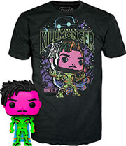 fpteeadult marvel what ifinfinity killmongerblacklightsped bobble head vinfig t shirt s photo