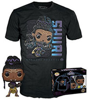 fpteesadult marvel black panther shuriglows in the dark bobble head vinyl figure t shirtm photo