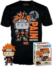 funko pop tees adult naruto shippuden painpu glows in the dark vinyl figure and t shirt m photo