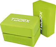 toorx toyblaki brick yoga prasino photo