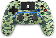 spartan gear aspis 4 wired wireless controller pc wired ps4 wireless green camo photo