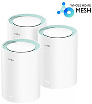 mesh wi fi gigabit ac1200 cudy m13003 pack photo