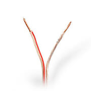 nedis cagw1500tr1000 speaker cable 2x 150 mm2 100 m wrap transparent photo