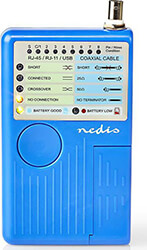 nedis nwctm100bu lan cable tester photo