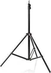 nedis slst10bk photo studio light stand 200 cm spigot photo