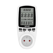 savio ae 01 watt meter and energy calculator with lcd display photo