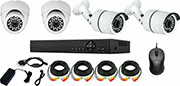 high vision hv 400 plires kit dvr me 4 kameres 1080p photo