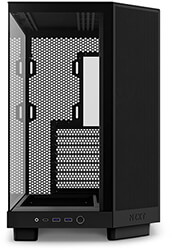 case nzxt h6 flow midi tower window black photo