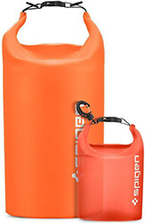spigen aqua shield waterproof dry bag 20l 2l a630 sunset orange photo