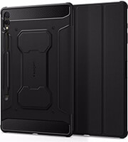 spigen rugged armor pro black for samsung galaxy tab s9  photo