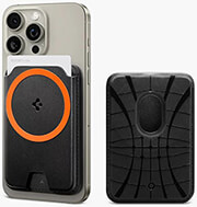 spigen valentinus magsafe wallet 3 card black photo