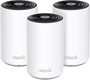 tp link deco xe75 pro3 pack ax5400 whole home tri band mesh wi fi 6e system photo