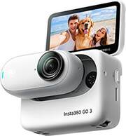 insta360 go 3 64gb pocket sized action camera waterproof 4m 27k 35g flow stabilization photo