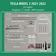 diq ambient tesla model 3 mod2021 2022 diq ambient light tesla model 3 mod2021 2022 23 lights photo