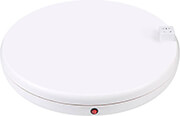 puluz rotating display stand with power socket 45 cm white photo