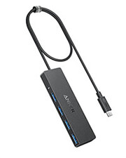 anker usb data hub 4 photo