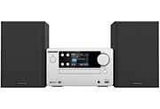 kenwood micro hi fi system dab cd usb bt audio streaming silver m 725dab s photo