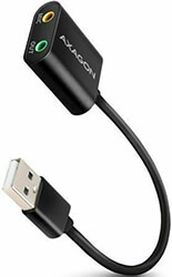 axagon ada 12 usb20 stereo audio mini adarter 15cm cable photo