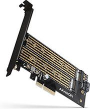 axagon rcem2 d rci e 30 4x dual m2 ssd nvme sata dual voltage ur to 110mm ssd photo