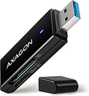 axagon cre s2n external slim card reader 2 slot lun sd microsd
