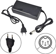 fortistis gia mpataria lithioy 52v charger 588v2a gx16 connector gia ilektrika skoyter hero photo