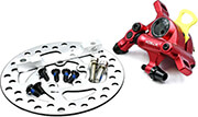 x tech brake construction with120mm disk standard includes monorim frame photo