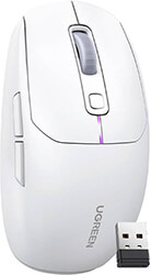 ugreen mu103 white 15629 mouse wireless 24 ghz bluetooth photo