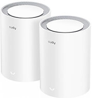 cudy m3000 mesh wi fi6 ax3000 white 2 pack photo