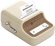 portable label printer niimbot b21 cream photo