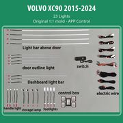 digital iq ambient light for volvo xc90 mod 2015 2024 23 lights photo