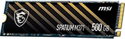ssd msi spatium m371 nvme m2 2280 pci express 30 500gb s78 440k160 p83 photo